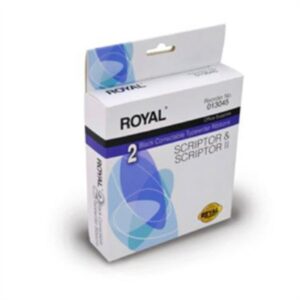 Royal® Correctable Typewriter Ribbons, Black, 013045, Pack of 2