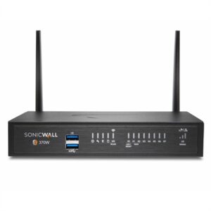 02-SSC-2827 TZ370W Network Security & Firewall Appliance, Black