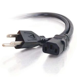 03134 10ft UNIVERSAL POWER CORD (IEC320 C13 to NEMA 5-15P)