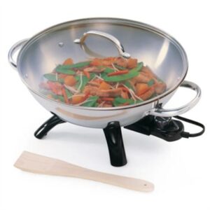 Presto Stainless Steel Electric Wok