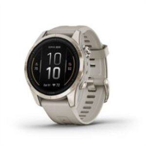 Garmin Epix Pro Gen 2 Sapphire Edition 42mm GPS Smartwatch Soft Gold/Light Sand Band