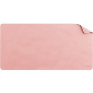 Mobile Pixels Inc. PU Leather Desk Mat, 31.5" X 15.75", Coral Pink (115-1001P06)