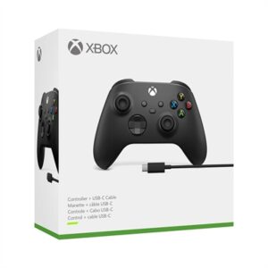 Xbox Wireless Controller (2020) with USB-C Cable - Carbon Black