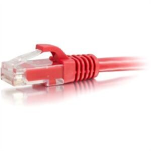 3' Cat6 Snagless Cable Red