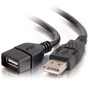 3M USB 2.0 A A Ext Cable Black