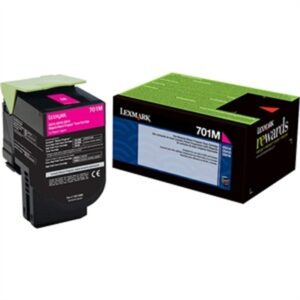 Lexmark 70c10m0 Return Program Toner, 1,000 Page-yield, Magenta ( LEX70C10M0 )