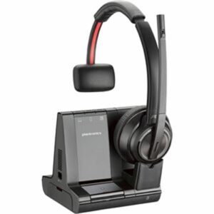 77T31AA-ABA Poly Savi 8210 UC Microsoft Teams Certified DECT 1920-1930 MHz USB-a Headset, Black