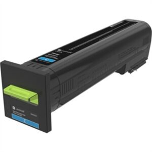 Lexmark 82K0X20 Cyan Extra High Yield Toner Cartridge for CX825de, 22000 Yield