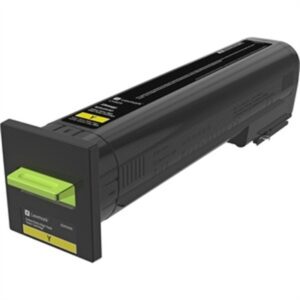 Lexmark 82K0X40 Extra High Yield Yellow Toner Cartridge, 22000 Yield