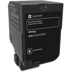 84C1HK0 | Original Lexmark High-Yield Toner Cartridge - Black