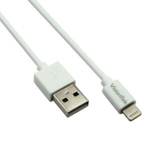 Visiontek 900863 6.56 Ft. Lightning to USB 2 M Mfi Cable, White - All