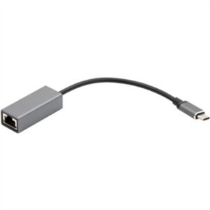 Visiontek 901358 USB-c to Ethernet 1 Gbps Adapter - All