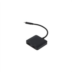 Visiontek 901432 USB-c to Dual Hdmi Adapter, Black - All