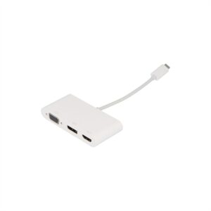 Visiontek USB-C to DisplayPort, HDMI and VGA Hub (M/F/F/F)