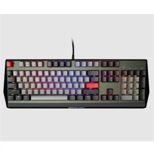 VisionTek OCPC Gaming KR1 Premium Mechanical Keyboard - Black/Gray
