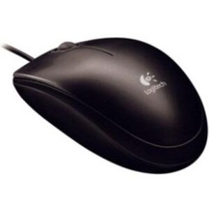 Logitech B100 Optical USB Mouse, USB 2.0, Left/right Hand Use, Black ( LOG910001439 )