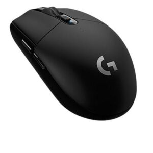 Logitech G305 Lightspeed Wireless Gaming Mouse with 4 Port USB 3.0 HUB in Black