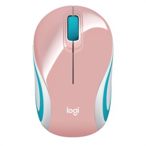 Logitech 910-005364 Wireless Mini Mouse M187 - Optical - Wireless - Radio Frequency - Blossom