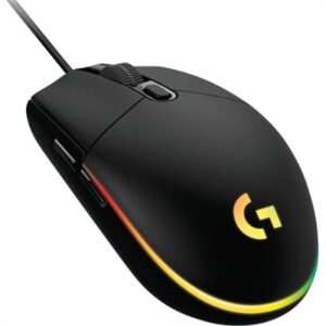 Logitech G203 LIGHTSYNC 8000 DPI Optical Gaming Mouse - Black