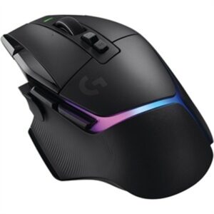 Logitech G502 X Plus Wireless Gaming Mouse with Wireless Charging System and USB 3.0 Hub in Black