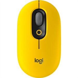 Logitech POP Wireless Mouse with Customizable Emoji for Win & Mac - Blast Yellow