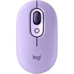 Logitech POP Wireless Mouse with Bluetooth and SilentTouch Technology (Cosmos) in Lavender