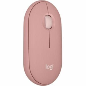 Logitech Pebble Slim Bluetooth Wireless Mouse 2 M350S with Customizable Button (Tonal Rose)