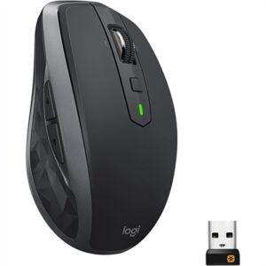 Logitech MX Anywhere 2S Bluetooth Edition Wireless Mouse, Graphite (910-007232)