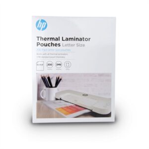 HP Laminator Pouches - Letter Size - for Laminator