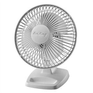 Floor Fan, 6 in, Non-Oscillating, 2 Speeds, 120VAC, Tilting Head