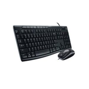 Logitech Wired Media Combo Mk200, USB 2.0, Black ( LOG920002714 )