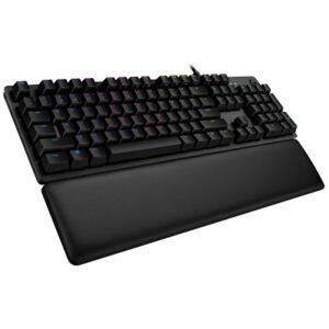 Logitech 920-009322 Logitech G513 Lightsync RGB Mechanical Gaming Keyboard - Cable Connectivity - USB 2.0 Type a Interface English - Windows