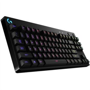 Logitech G Pro Backlit Mechanical GX Blue Clicky Gaming Keyboard