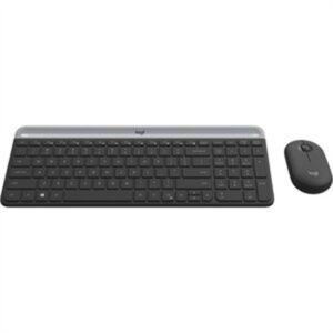 Logitech MK 470 Slim Wireless Optical Keyboard & Mouse Combo - Black