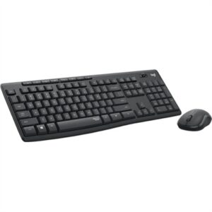 Logitech MK295 Silent Wireless Optical Keyboard & Mouse Combo - Graphite