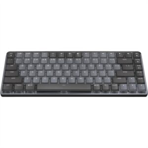 Logitech MX Keys Mechanical Mini Keyboard (Tactile) Bundle with Wireless Ergonomic Mouse in Graphite