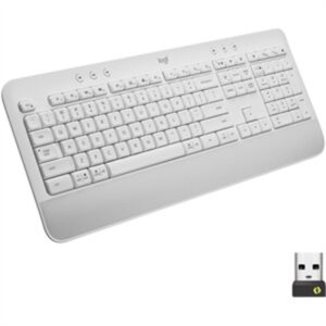 Logitech SIGNATURE K650 Bluetooth Full-Size Keyboard - Off-White