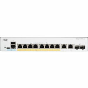 Cisco Catalyst 1200-8P-E-2G Smart Switch 8 Port GE PoE Ext PS 2x1GE Combo Limited Lifetime Protection (C1200-8P-E-2G)