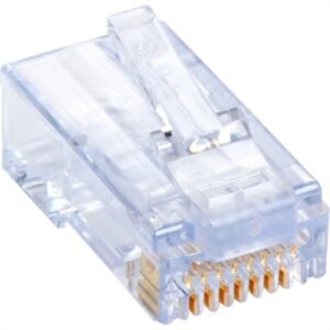 Black Box C6ezup-100pak Cat6 Ez-rj45 Modular Plug Connector - Pack of 100 - All