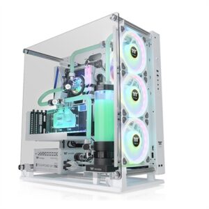 Thermaltake CA-1G4-00M6WN-09 Core P3 TG Pro Snow Snow SPCC ATX Mid Tower Computer Case