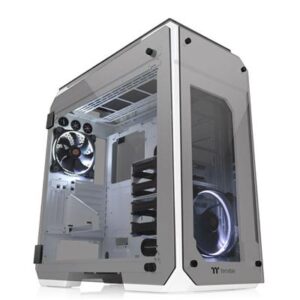 Thermaltake View 71 TG - Snow Edition - Tower - Extended ATX - Windowed Side Panel (tempered Glass) - No Power Supply (PS/2) - White - USB/Audio