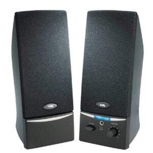 Cyber Acoustics CA-2014 2-Piece Speaker System, Black