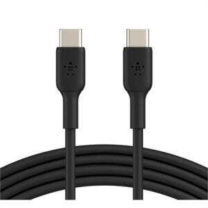 Belkin CAB003BT2MBK. Cable Length: 2 M Connector 1: USB C Connector 2: USB C Product Colour: Black