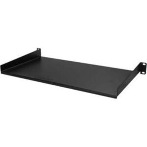 StarTech.com 1U Fixed Server Rack Mount Shelf - 10in Deep Steel Universal Cantilever Tray for 19" AV/ Network Equipment Rack - Heavy Duty Steel - Weig