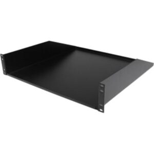 StarTech.com 2U Server Rack Shelf - Universal Rack Mount Cantilever Shelf for 19" Network Equipment Rack & Cabinet - Heavy Duty Steel Weight Capacity