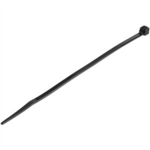 StarTech.com 6"(15cm) Cable Ties - 1/8"(3mm) Wide 1-3/8"(39mm) Bundle Diameter 40lb(18kg) Tensile Strength Nylon Self Locking Zip Ties W/ Curved Tip -