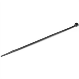 StarTech.com 8"(20cm) Cable Ties - 1/8"(4mm) Wide 2-1/8"(55mm) Bundle Diameter 50lb(22kg) Tensile Strength Nylon Self Locking Zip Ties W/ Curved Tip -