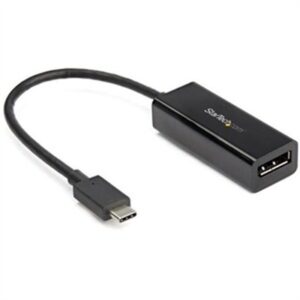 StarTech.com USB C to DisplayPort Adapter - 8K/5K/4K USB Type C to DP 1.4 Alt Mode Video Converter - HBR3/DSC/HDR - 8K 60Hz Thunderbolt 3 Compatible D