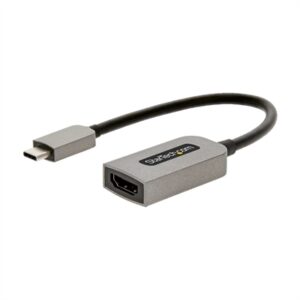 StarTech.com USB C to HDMI Adapter - 4K 60Hz Video HDR10 - USB-C to HDMI 2.0b Adapter Dongle - USB Type-C DP Alt Mode to HDMI Monitor/Display/TV - USB