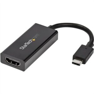 StarTech.com USB C to HDMI Adapter - 4K 60Hz Video HDR10 - USB-C to HDMI 2.0b Adapter Dongle - USB Type-C DP Alt Mode to HDMI Monitor/Display/TV - USB